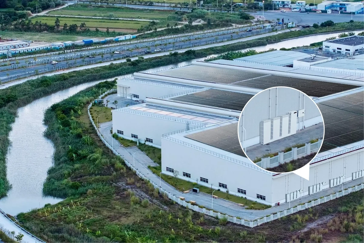 Materiał producenta: obiekt przemysłowy i powiększenie systemu magazynowania energii